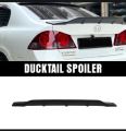 Universal Car Trunk Spoiler Ducktail Style in fiber Without Paint For Toyota, Honda, Suzuki. 