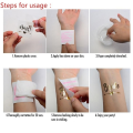12pcs Combination Golden Team Bride Tattoo Sticker Bride To Be Bachelorette Party Hen Party Bridal Shower Wedding Party Decor. 