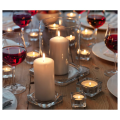IKEA Candle Dish Glass. 