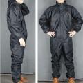 Waterproof Fashion Conjoined Full Body Over Rain Coat Suit and oil proof dust proof for outdoor activities Random Color multicolor and multicolor size. 