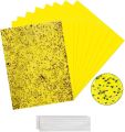 Insect Board Catcher Sticky Board Yellow Sticky Fly Traps,yellow Sticky Traps Mosquito Glue Board Sticky Fly Paper For Indoor And Outdoor Plant Protection Pest Control. 