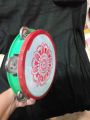 6pcs Small Dafli Tambourine for whole band to play 5.5 inch Musical Instrument for weddings Parties school bands Events and Fun group. 