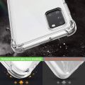 Samsung A31 Transparent Bumper Back Cover. 