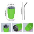 Sublimation Tummbler Blank Water Bottles Tumbbler Double Wall Stainless Steel Vacuum Insulated Travel Mug Cup Flex Straw Metal. 