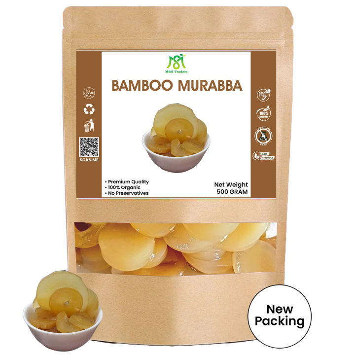 Bamboo Preserve  Bans Ka Murabba ( Bamboo Muraba ) / Maraba ( Baans Ka Murabba ) - 500 Gram
