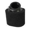 Black Sponge Foam Air Filter For 200 250 300Cc Motorcycle Snowmobile Atv 48Mm. 