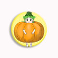 Yotsub Koiwai Summer Anime Button Pin Yotsuba With The Headset Kawaii Brooch Badge Bag Accessories Fans Collect Friends Gift. 