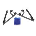 Portable Standard Table Tennis Net with Metal Clamps Posts Nylon Ping Pong Table Net Rack Kit Set Table tennis Accessories. 