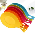 Silicone Spoon Rest Holder – Heat Resistant Spoon Rest for Kitchen - Green. 