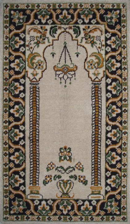 High Quality Soft Natural Woolen Prayer Rug/Mat | Jae Namaz