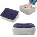 【HOT】 Inflatable Footrest Pillow PVC Foot Rest Air Pillow Cushion For Travel Office Home Leg Up Relaxing Feet Tools Under Desk. 