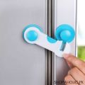 Cabinet safety lock. 