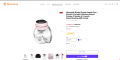 Mamomy Wearable Breast Pump Hands Free Electric Portable Wireless Breast Pumps, 3 Modes & 9 Levels Breastfeeding Milk Pump Smart Display, 24mm Pink MZ-610. 