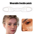 Wearable Silicone Mask Faux Freckles Stamp Natural Lifelike Fake Freckles Makeup Soft Women Beauty Freckle Dot Spot Auxiliary Gener. 