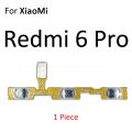 Switch Power ON OFF Button Flex Cable Parts For XiaoMi Redmi Note 8T 8 7 6 Pro 8A 7A 6A S2 Mute Silence Volume Key Part. 