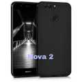 Huawei Nova 2 Back Cover Case Slim Ultra-Thin Soft TPU Back Protective Cover - Black. 