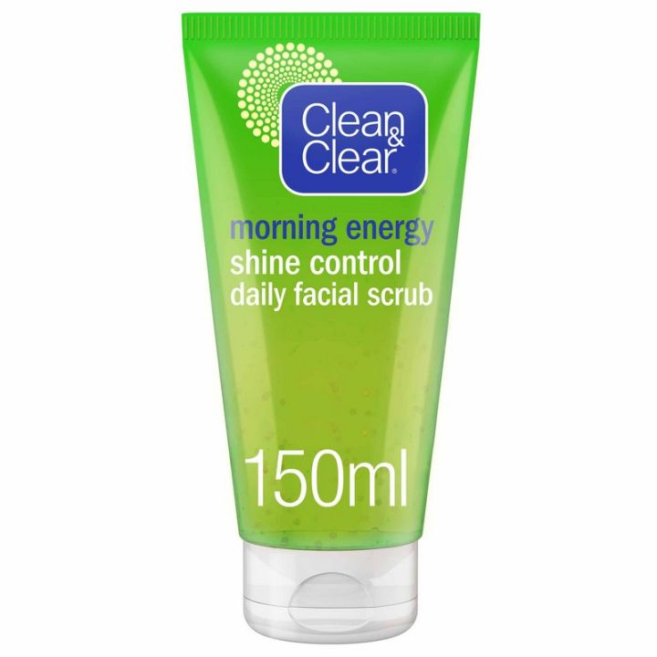 Clean%20&%20Clear%20-%20CLEAR,%20Daily%20Facial%20Scrub,%20Morning%20Energy,%20Shine%20Control,%20150ml%20-%20Image%202