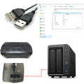 USB To RJ50 Console Cable AP9827 for APC Smart UPS 940-0127B 940-127C 940-0127E with Molded Strain Relief Boot,5M. 