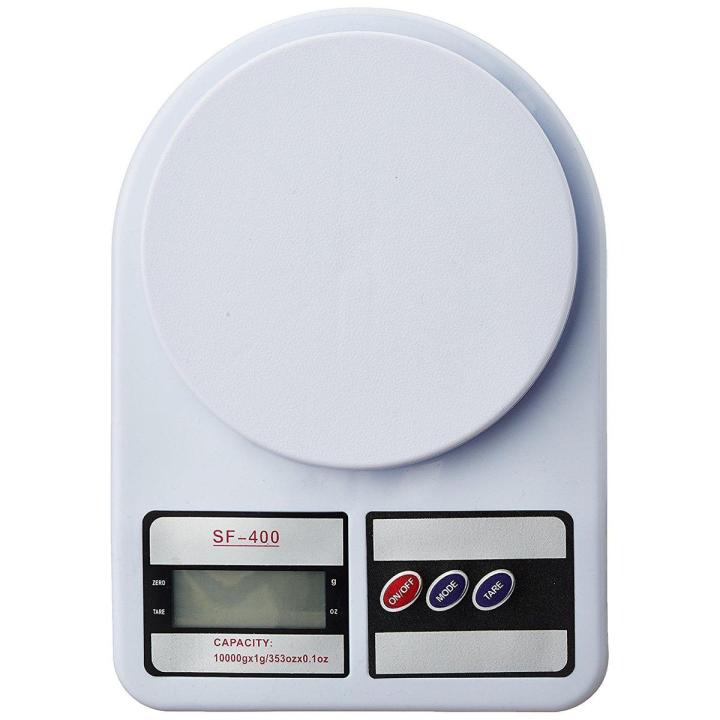Generic Electronic Kitchen Digital Weighing Scale, Multipurpose (White, 10 Kg) - ( A-E )
