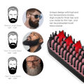 Ubeator - 3 in 1 Women and Men Beard Ceramic Hair Styling Comb Hot-Air Brushes Straightener Tools-599-Black. 