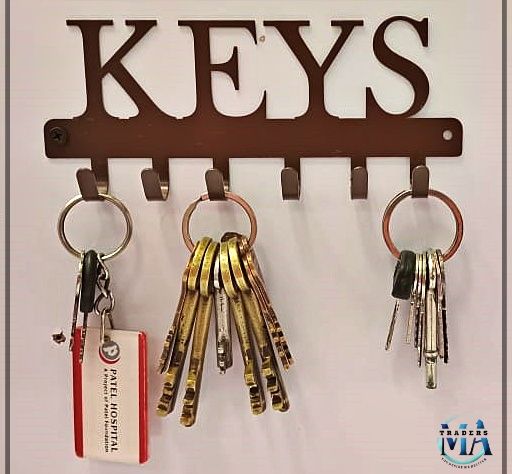 Elegant%20Decorative%20Key%20Holder%20for%20Wall%20Mount,%20Rust-Resistant%20Metal%20Wall%20Hanger%20for%20Home,%20Office,%20Shops%20&%20Kitchen%20Hanger%20-%20Image%206