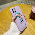 chenyyka For Infinix Smart 6 S5 Lite Smart 6 HD Smart 6 Plus Case Cartoon Anime Crayon Shin-chan Square Edge Pattern Soft Silicone Phone Case Full Cover Camera Protection Cases Shockproof Phone Casing. 