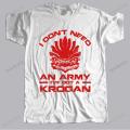 man summer mens t shirts Men Casual Mass Effect Andromeda Parody i Don't Need An Army, I've Got A Krogan Men's T-shirt. 