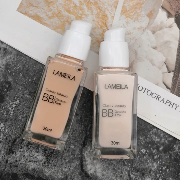 lameila%20bb%20cream%20pakistan%20face%20makeup%20natural%20coverage%20base%20foundation%2030ml%20lightweight%20bb%20cream%20for%20girls%20oil%20free%20makeup%20daily%20use%20foundation%20soft%20matte%20finish%20pump%20bottle%20makeup%20product%20-%20Image%205