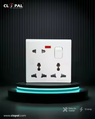Clopal - Multi Light Plug Socket Electric Switch board