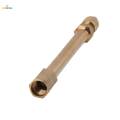 Tyre Valve Stem Extension Rod Copper Truck Lorry TWIN WHEEL 100 mm. 