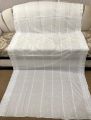 100% Pure Lawn White Hand Work Shawl for women. 