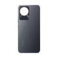 Vivo Y02 Middle Frame Housing With Side Button and Replacement Battery Back Door For Vivo Y02 - Black. 