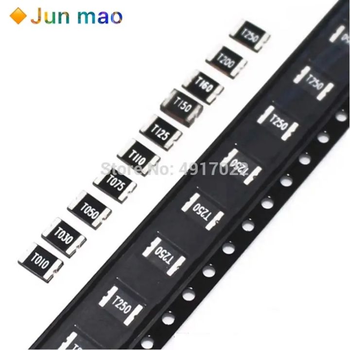 【Universal Car Parts Store】1812 Self-Recovery Fuses 0.75A 750mA SMD 15V 24V 30V 48V SMT SMD Resettable Fuse PPTC PolySwitch Recoverable Fuse
