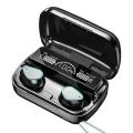Original Branded M30 TWS Wireless Earbuds Touch Control Bluetooth-Compatible 5.1 Earphones | Finger Touch Control Noise Cancellation with LED Display Sport Earphones with Power Bank, in Ear Base with Built Mic. 