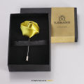 Y.BRAND-YELLOW ROSE LAPEL PIN for men-LP-010. 