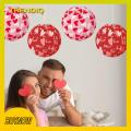 Trendiq Love Themed Paper Lanterns Valentine's Day Heart Lanterns Set Romc Wedding Anniversary Decor Red Pink Love Lanterns 3 Pcs Cl ic Valentine Day Decor. 