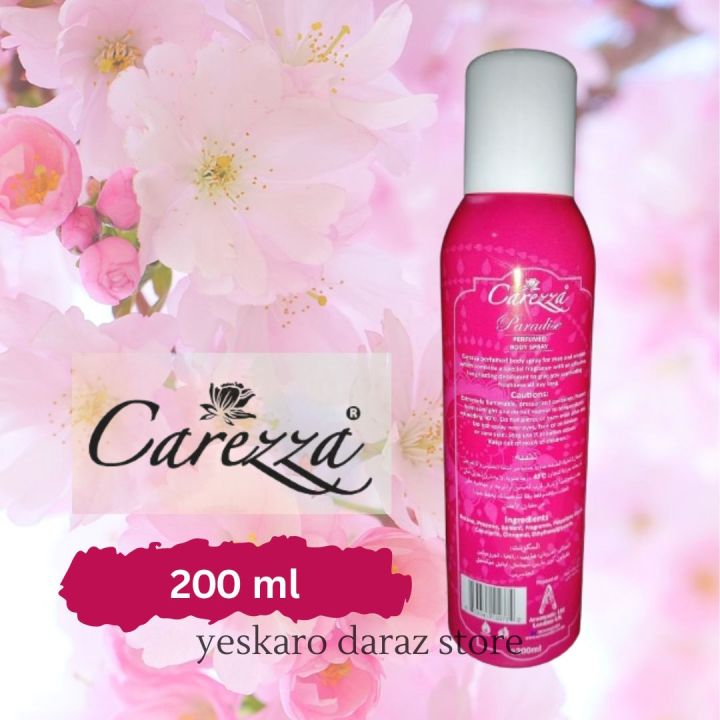 Carezza%20Paradize%20Body%20Spray%20200ml%20For%20Her%20-%20Image%203