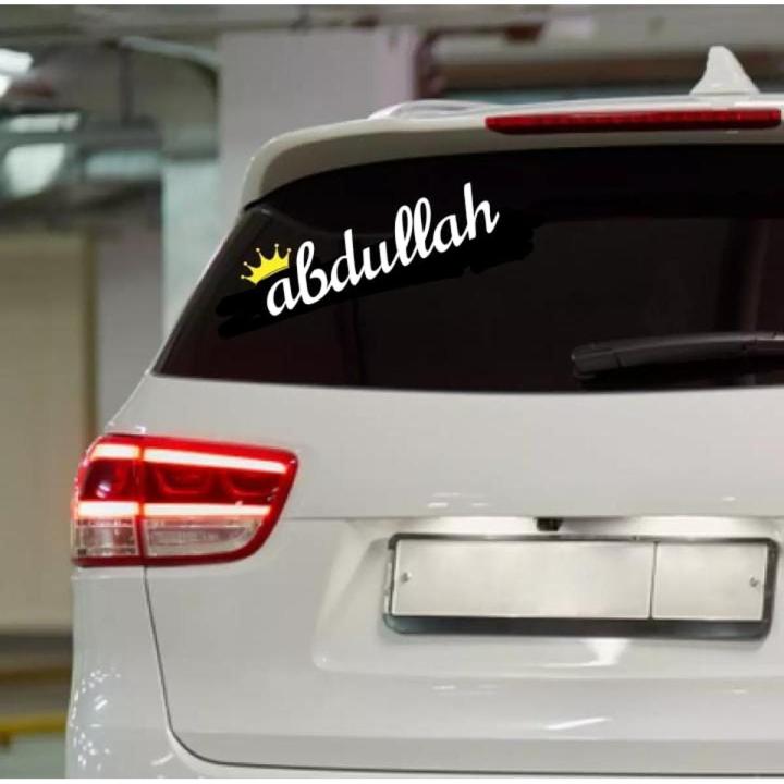 Customized car back window Car Stickers Auto Body Vinyl Decals Windshield Decoration Phone Universal Car Styling Accessory