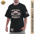 Custom-made Oversized Men's T-Shirts. 
