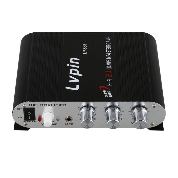 LVPIN 200W Hi-Fi Stereo Amplifier MP3 Car Radio Channels 2 House