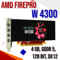 AMD FIREPRO W4300 4GB GDDR5 128BIT DX12 Graphic Card , MULTI DISPLAY at same time. 