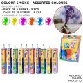 Color Smokee-Bombb Stick Dispenser Hand Held Air Party Smokes Assorted Colors, Colour Run Festival Parties Farewell Photoshoot, Artifical Smokees Powder Poppers Wedding Mehndi Celebration Smmoke Decoration Blue Green Yellow Pink Red Purple Party. 
