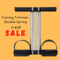 Tummy Trimmer Double Spring & Single Spring High Quality Belly Fat Burner Body Fitness Weight loss Machine Home Gym For Men and Women Exercise equipment. 