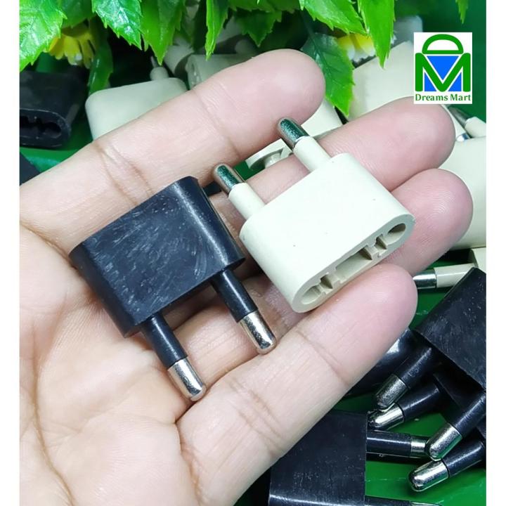 DreamsMart Pack of 4pcs US UK to EU plug converter power adapter 110v shoe plug converter universal electric power socket switch
