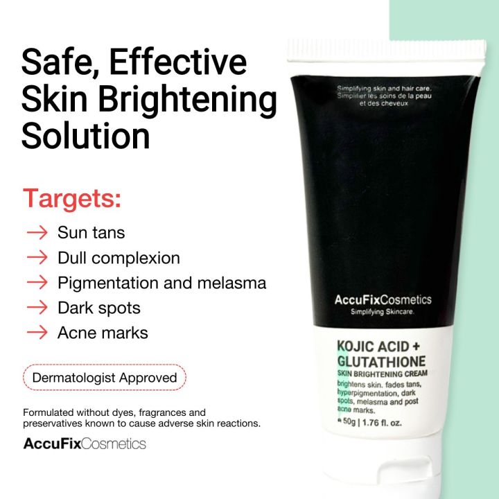 AccuFix%20Cosmetics%20Kojic%20Acid%20Glutathione%20Skin%20Brightening%20Cream%20%7C%20Avaiable%20in%2050g%20&%2030g%20-%20Image%203