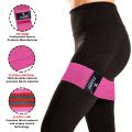 Resistance Band Booty Fabric Glute Hip Circle Legs Squat Yoga Non Slip. 