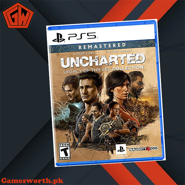 PLAYSTATION DVD UNCHARTED LEGACY OF THIEVES