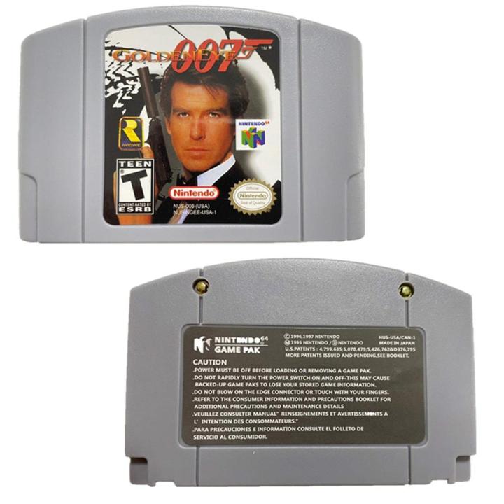 【Simple 3C】For Nintendo 64 N64 Game Card Cartridge Console US Version - GoldenEye 007