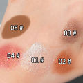YZS Double Head Metallic Lazy Eyeshadow Stick Shimmer Eyeshadow Pencil Waterproof Long Lasting Highlight Pen Makeup Beauty. 
