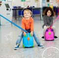 Kids Travel Trunki Trixie Suitcase Evergreen Fun Case Trunk Case Bag Luggage with Wheels. 